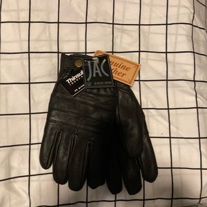 Genuine leather JAC Thinsulate gloves